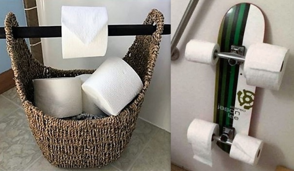 Distributeurs papier toilette originaux
