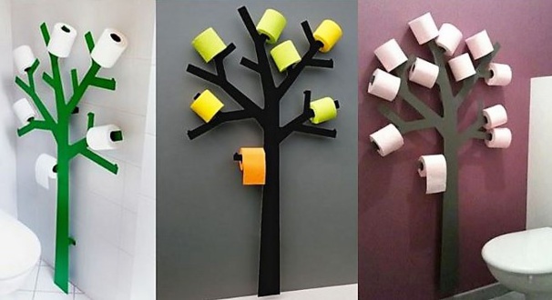 Distributeurs papier toilette originaux