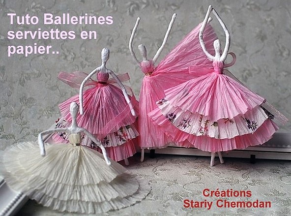 Tutoriel ballerine en papier