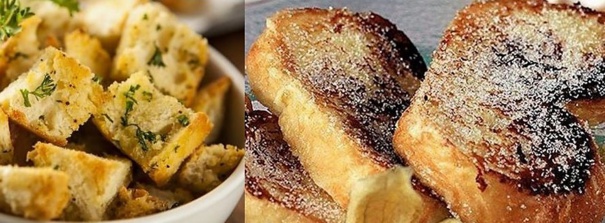 Astuces et recettes pour recycler du pain rassis Astuces et recettes pour recycler du pain rassis