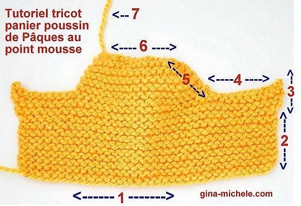 TUTO corbeille poussin de Pâques au tricot