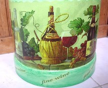 Décorations pour Pots à Lait avec du serviettage Décorations pour Pots à Lait avec du serviettage