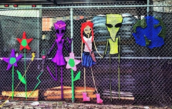 Art insolite : la folie du tricot ! Art insolite : la folie du tricot !