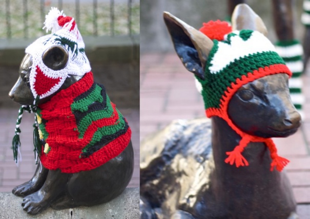 Art insolite : la folie du tricot ! Art insolite : la folie du tricot !