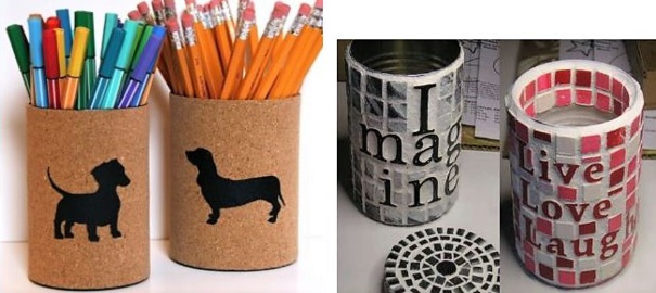 Recycler vos boîtes de conserve, idées déco Recycler vos boîtes de conserve, idées déco