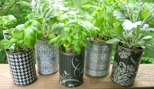 Recycler vos boîtes de conserve, idées déco Recycler vos boîtes de conserve, idées déco