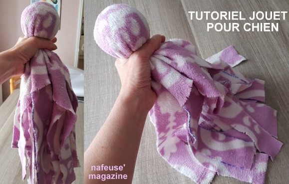 Tutoriel faire un jouet pour chien