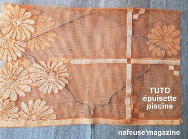 Tutoriel faire une épuisette pour filtrer l'eau de piscine Tutoriel faire une épuisette pour filtrer l'eau de piscine