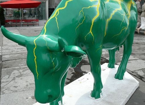 Art insolite : des vaches sur leur 31 ! Art insolite : des vaches sur leur 31 !