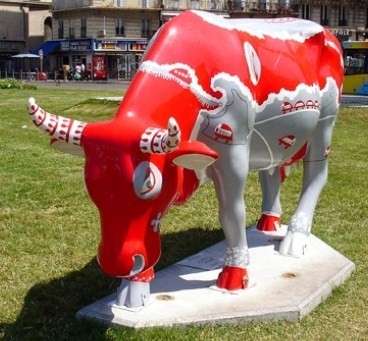 Art insolite : des vaches sur leur 31 ! Art insolite : des vaches sur leur 31 !