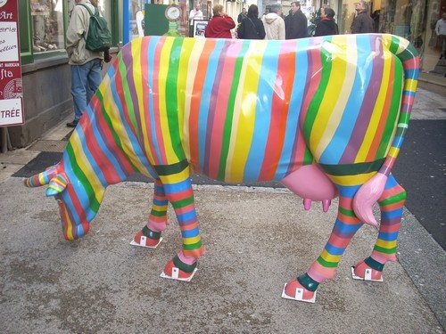 Art insolite : des vaches sur leur 31 ! Art insolite : des vaches sur leur 31 !