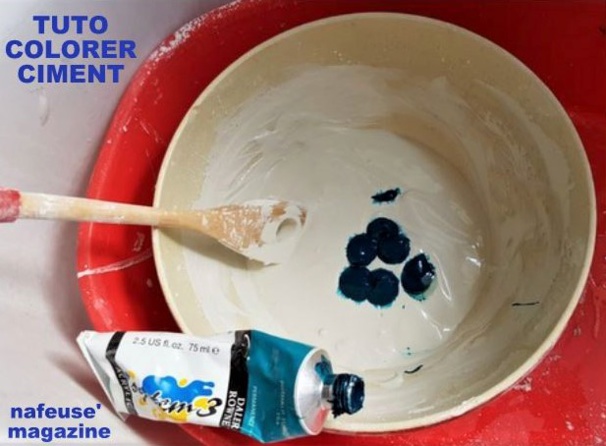 Moulages en ciment coloré Moulages en ciment coloré