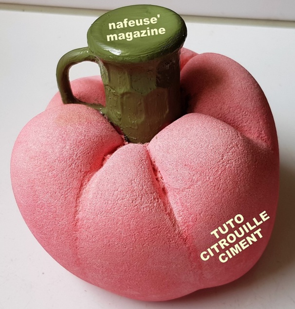 Tutoriel citrouille en ciment Tutoriel citrouille en ciment