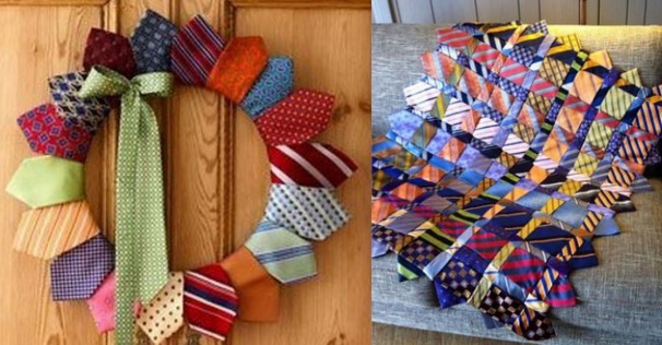 Créations cravates recyclées Créations cravates recyclées