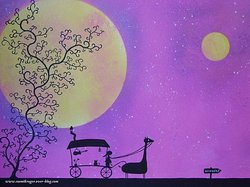 Les tableaux lunaires de Cosmik Roger ! Les tableaux lunaires de Cosmik Roger !