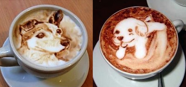 Cafés crème insolites !