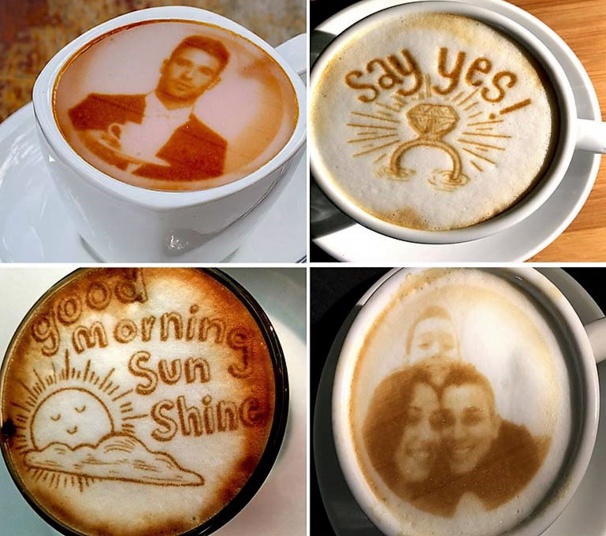 Cafés crème insolites !