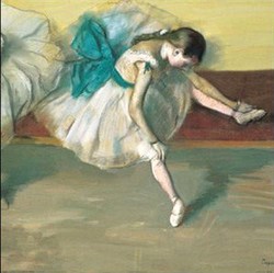 Danseuse au repos - Degas