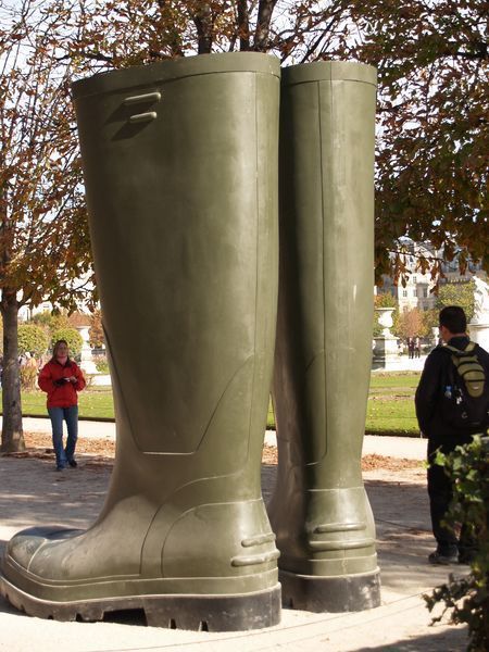 Art insolite, sculptures géantes