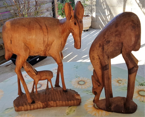 Idée déco jardin : biches roses Idée déco jardin : biches roses