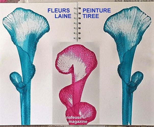 Tutoriel dessins avec de la laine tirée Tutoriel dessins avec de la laine tirée