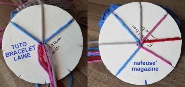 TUTO tresser un bracelet en laine TUTO tresser un bracelet en laine