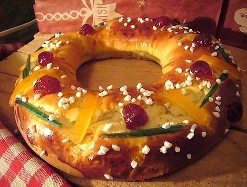 Couronne briochée de l'épiphanie..