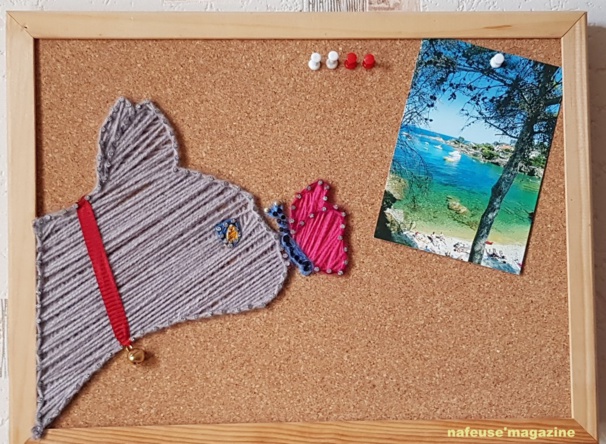 TUTO Tableau chat laine tendue TUTO Tableau chat laine tendue