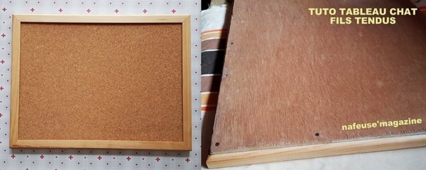 TUTO Tableau chat laine tendue TUTO Tableau chat laine tendue