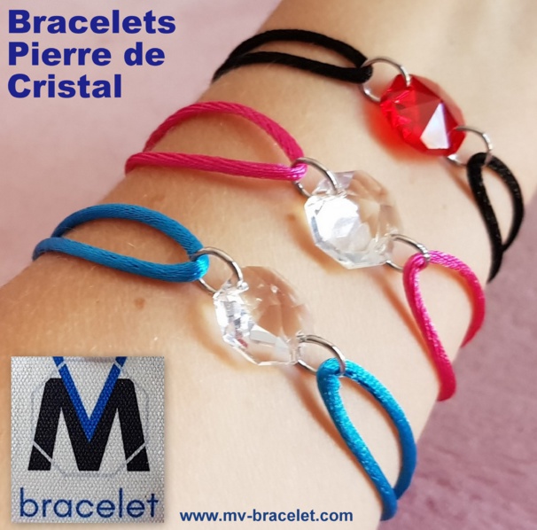 MV Bracelet - Pierre de Cristal