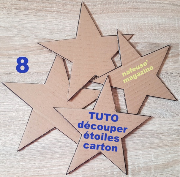 Astuce pour dessiner et découper le gabarit une étoile Astuce pour dessiner et découper le gabarit une étoile
