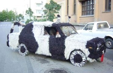 la voiture doudoune.. la voiture doudoune..