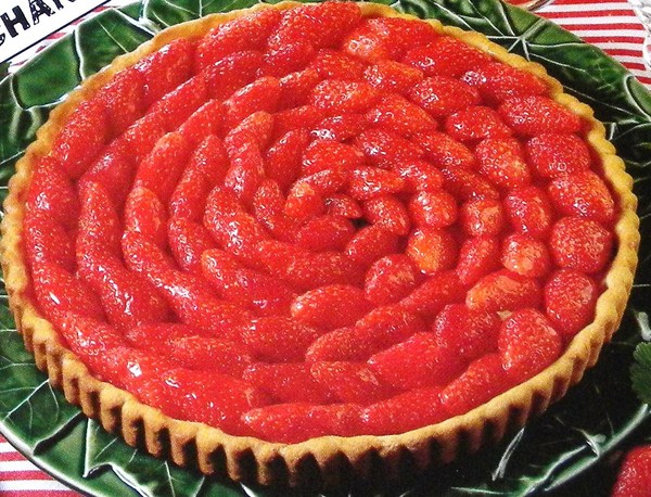 Tarte aux fraises à la crème pâtissière