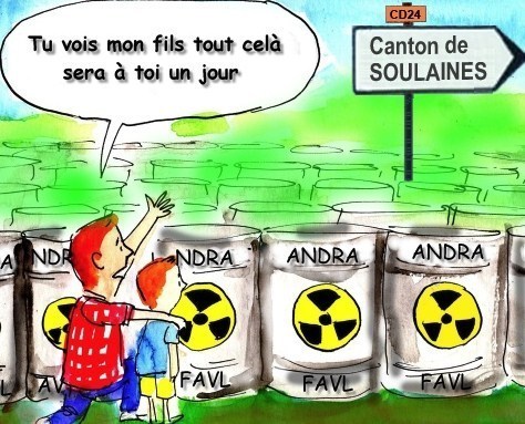 Dessins drôles : le nucléaire