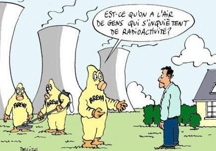 Dessins drôles : le nucléaire