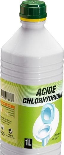 Détartrer ses WC avec de l'acide chlorhydrique !