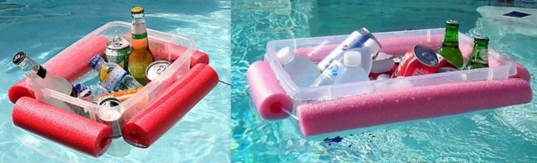 Nouilles De Piscine Géantes 2 Pièces - Mousse Flottante - Aide à La Natation Et Jeux Aquatiques - 3