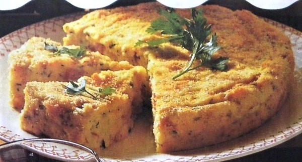 Recette : Gâteau de pommes de terre et saucisson