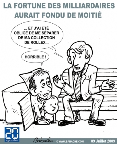 Dessins humoristiques "La crise" !