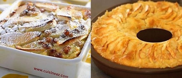Recette gâteau Pommes au nid