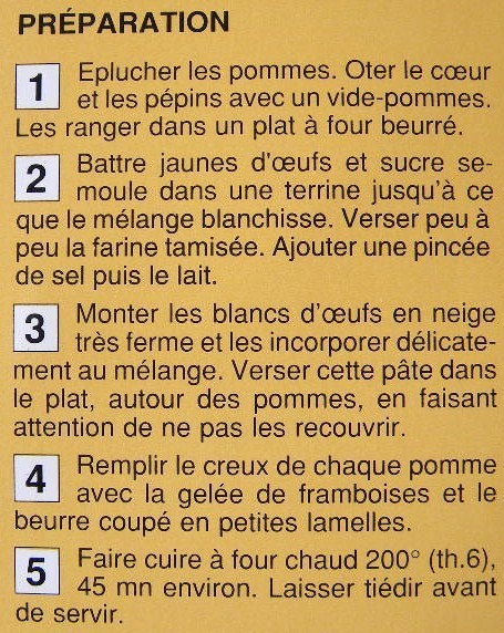 Recette gâteau Pommes au nid Recette gâteau Pommes au nid