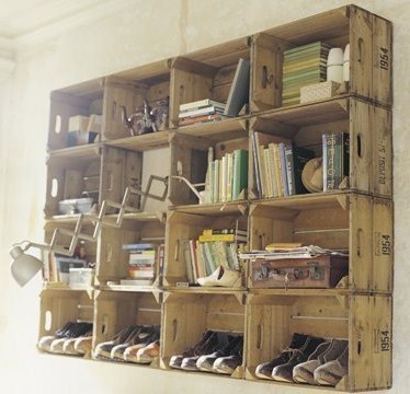 Une déco en bois de cagettes ! Une déco en bois de cagettes !