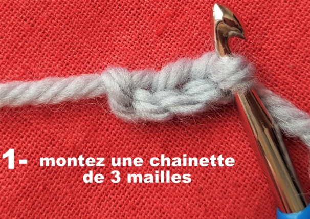 TUTO cordon laine au crochet