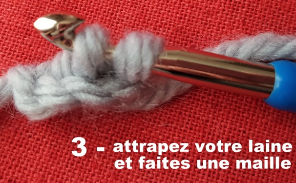 TUTO cordon laine au crochet