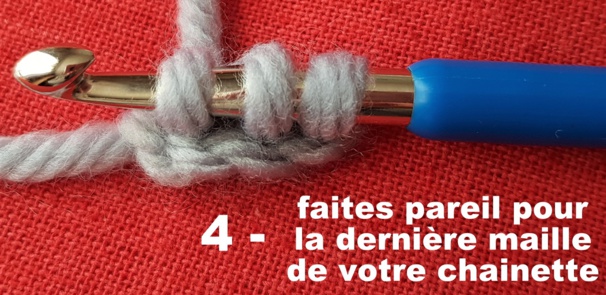 TUTO cordon laine au crochet