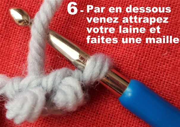 TUTO cordon laine au crochet