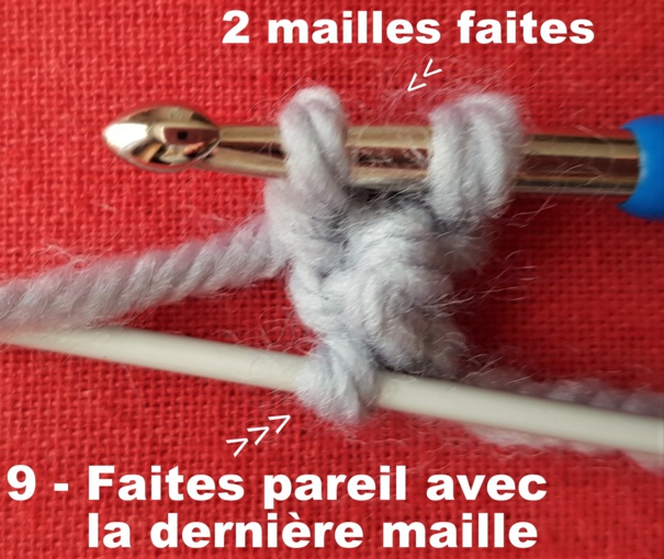 TUTO cordon laine au crochet