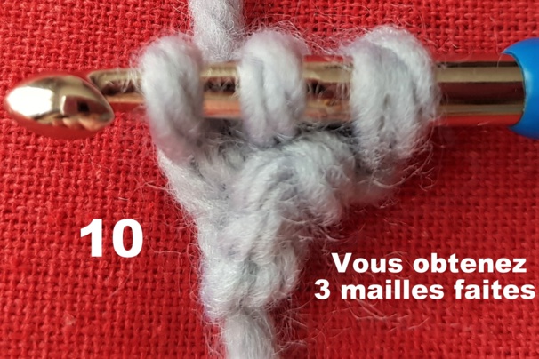 TUTO cordon laine au crochet