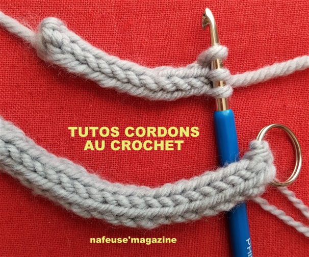 TUTO cordon laine au crochet