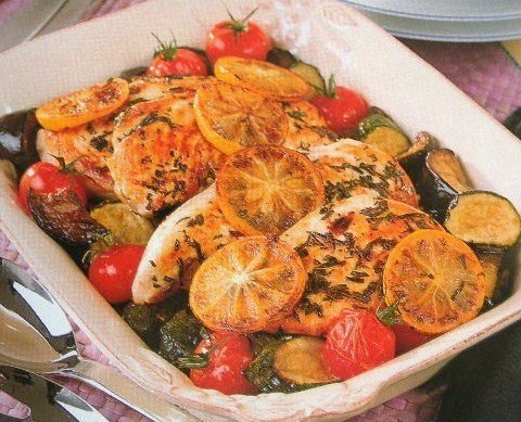 Fiche cuisine : Poulet à la méditerranéenne ! Fiche cuisine : Poulet à la méditerranéenne !